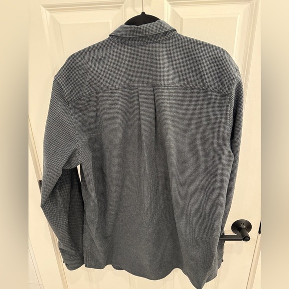 L.L. Bean flannel shirt grey - Picture 3 of 3